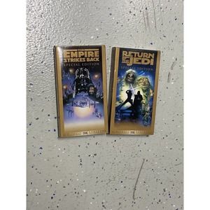 Star Wars VCR Empire Strikes Back And Return Of The Jedi Free Shipping
